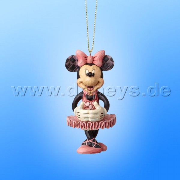 Disney Traditions / Jim Shore Figur von Enesco. "Minnie Maus Nussknacker Ornament Baumanhänger" A29382