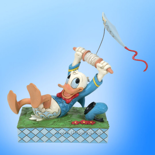 Disney Traditions Figur - Donald Duck mit Drachen (A Flying Duck) von Jim Shore 6014314