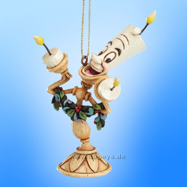 Disney Traditions / Jim Shore figurine from Enesco "Lumiere Hanging Ornament" A21430.