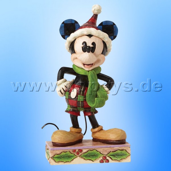 Disney Traditions / Jim Shore Figur von Enesco "Merry Mickey Mouse" 4051966.