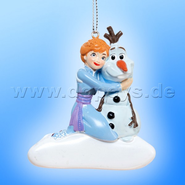 Kurt S. Adler - Disney Die Eiskönigin "Anna & Olaf" Relief Weihnachtsanhänger / Ornament DN03003-A