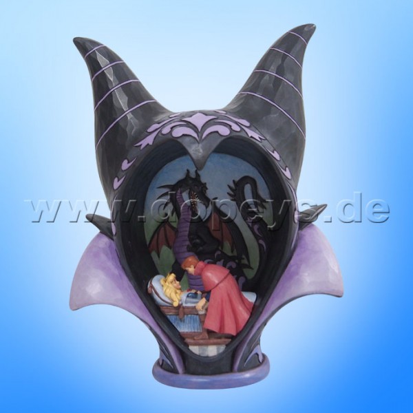 Disney Traditions - True Loves Kiss (Maleficent Diorama Kopfschmuck) von Jim Shore 6008996