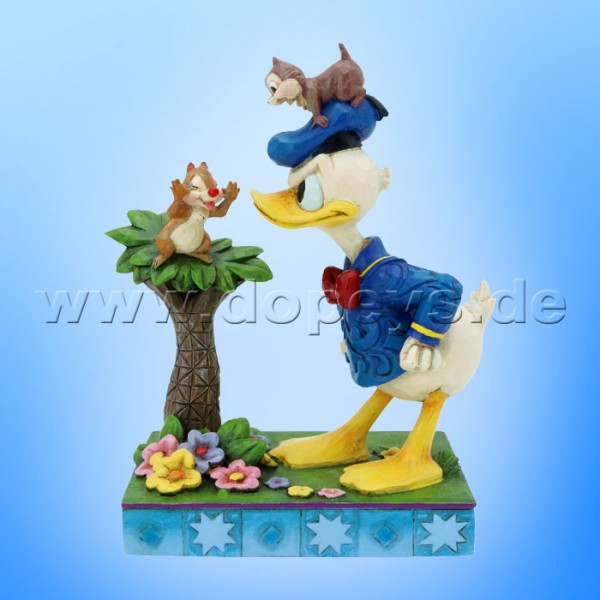 Disney Traditions - A Mischievous Pair (Donald Duck mit Chip & Chap) von Jim Shore 6010884