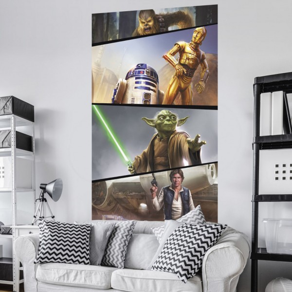 Star Wars Vlies Fototapete "Star Wars Moments Rebels" 1,20m x 2,00m