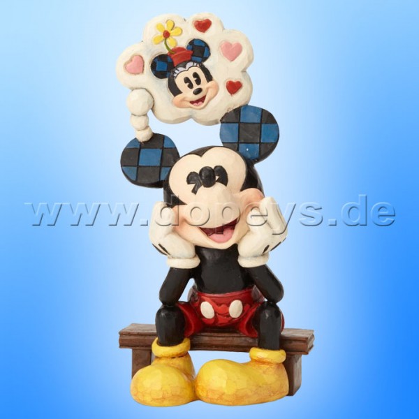 Thinking Of You (Mickey mit Liebesgedanken) Figur von Disney Traditions / Jim Shore - Enesco 6001281