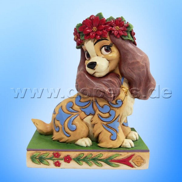 Disney Traditions - Lovely Lady (Weihnachts-Susi Personality Pose) von Jim Shore 6010876