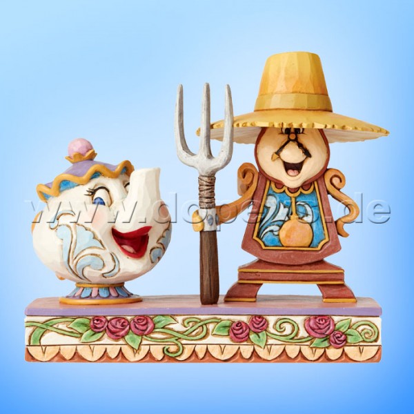 Workin Round The Clock (Madame Pottine & Herr von Unruh) Figur von Disney Traditions / Jim Shore - Enesco 6002813