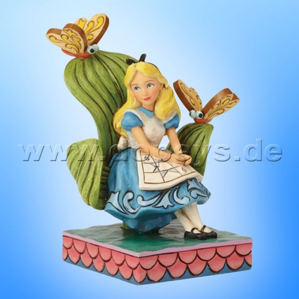Curiouser and Curiouser (Alice im Wunderland) Figur von Disney Traditions / Jim Shore - Enesco 6001272