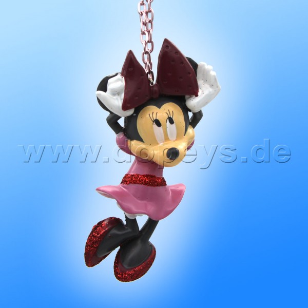Kurt S. Adler - Disney "Minnie's Schleife" Minnie Maus - Weihnachtsbaumanhänger / Ornament DN32007