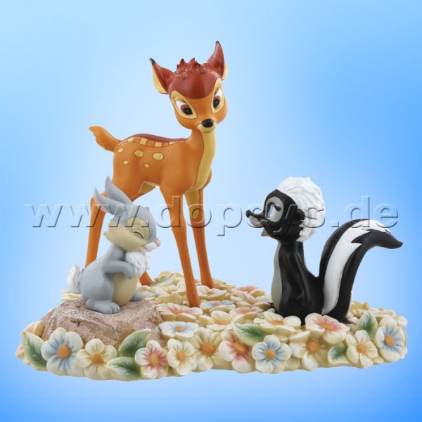 Disney Enchanting Collection von Enesco "Pretty Flower" (Bambi, Klopfer & Blume) Figur A28730