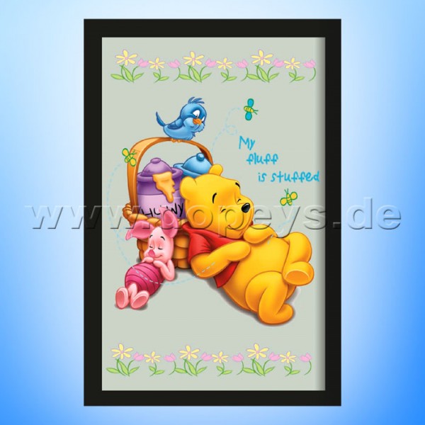 Disney Wandspiegel / Motivspiegel - Winnie Puuh & Ferkel "Honigschläfchen" 20 x 30cm HN18434