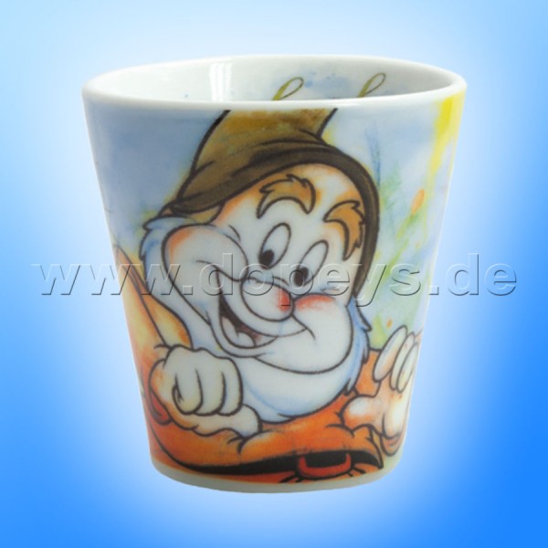 Disney Espressobecher / Espresso Shot "Happy" im italienischen Design, klein