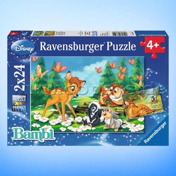 Disney Puzzles "Mein Freund Bambi" von Ravensburger 08852