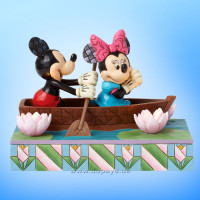 Disney Traditions - Mickey & Minnie in a Rowboat LED (Row-mance is in the Air) figurine by Jim Shore 6016328 Disney Traditions - Mickey & Minnie in a Rowboat LED (Row-mance is in the Air) figurine by Jim Shore 6016328