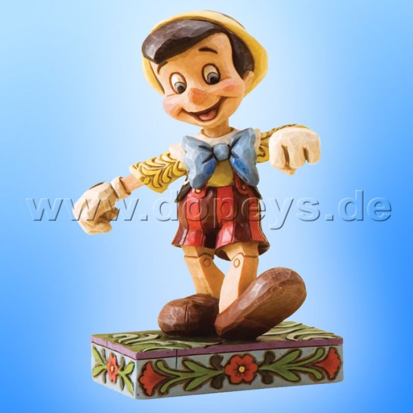 Disney Traditions / Jim Shore Figur von Enesco. "Lively Step (Pinocchio)" 4010027.