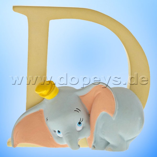 Enchanting Disney Collection - Buchstabe "D" - Dumbo Figur von Enesco A29549