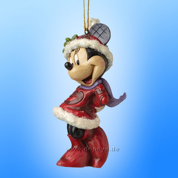 Disney Traditions / Jim Shore Figur von Enesco "Sugar Coated Minnie Maus Ornament Baumanhänger" A28240.