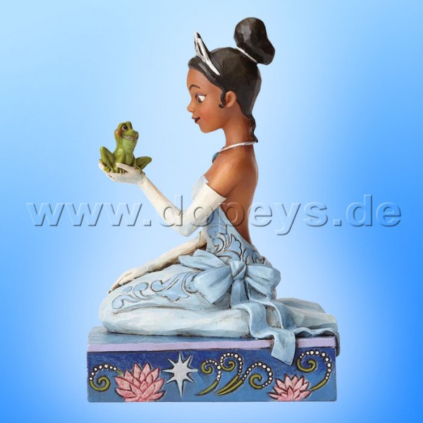 Disney Traditions / Jim Shore Figur von Enesco "Resilient and Romantic (Tiana mit Frosch)" 4054276.