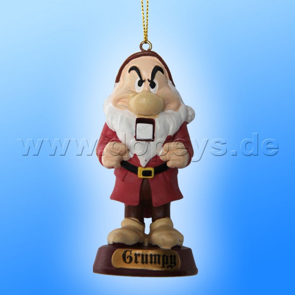 Kurt S. Adler - Disney 7 Zwerge "Brummbär Nussknacker" Weihnachtsbaumanhänger / Ornament DN6814O