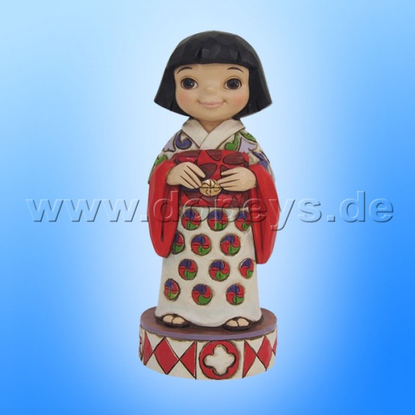 Disney Traditions / Jim Shore Figur von Enesco "Welcome to Japan (Small World Japan)" 4055422.