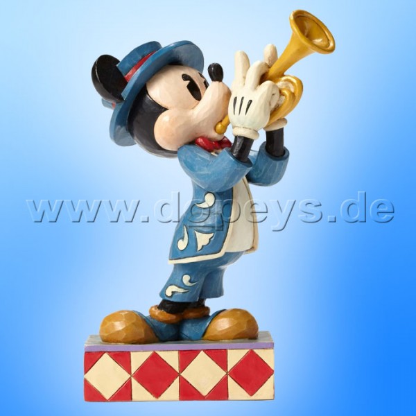 Disney Traditions / Jim Shore Figur von Enesco. "Bugle Boy (Mickey)" 4050385.