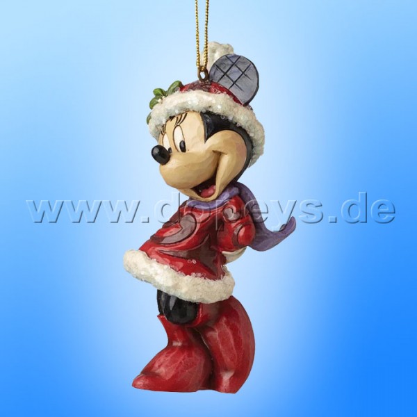 Disney Traditions / Jim Shore Figur von Enesco "Sugar Coated Minnie Maus Ornament Baumanhänger" A28240.