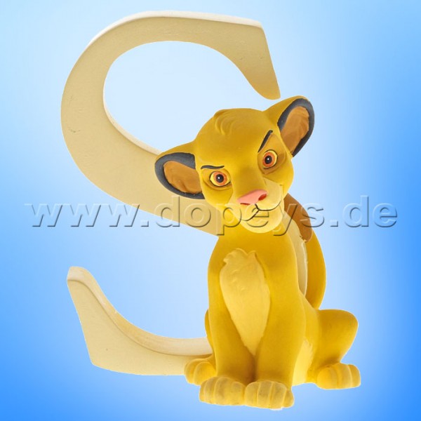 Enchanting Disney Collection - Buchstabe "S" - Simba Figur von Enesco A29564