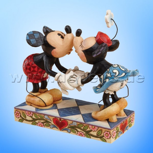 Disney Traditions - Smooch For My Sweetie (Mickey & Minnie küssen sich) von Jim Shore 4013989