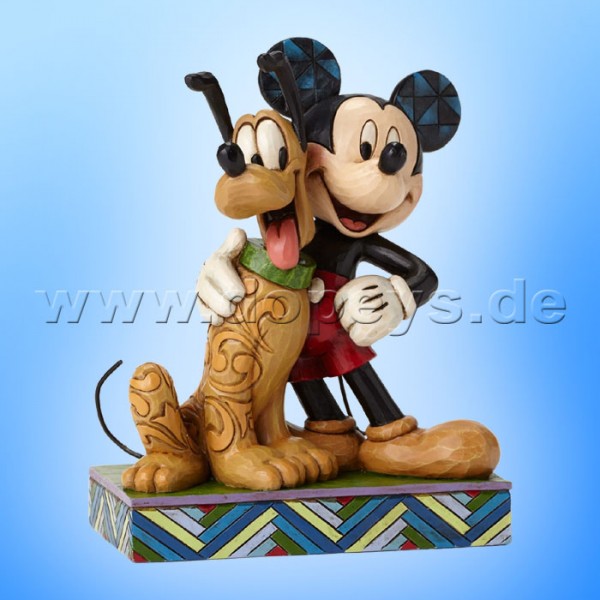 Disney Traditions - Best Pals (Mickey Maus & Pluto) von Jim Shore 4048656
