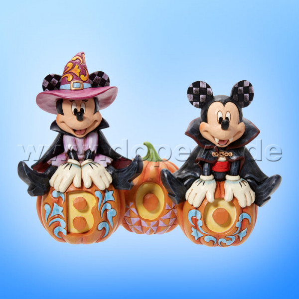 Disney Traditions Figur - Mickey & Minnie Maus Boo Kürbisse (Cutest Pumpkins in the Patch) von Jim Shore 6013052