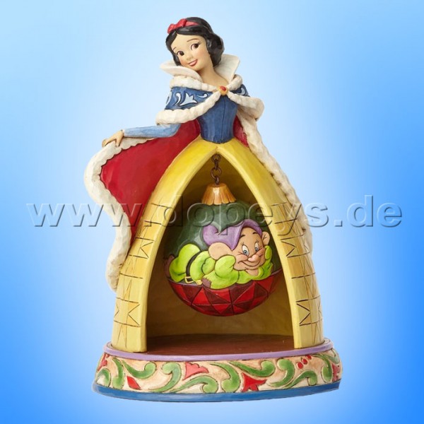 Disney Traditions / Jim Shore Figur von Enesco "Tidings Of Goodwill (Weihnachts Schneewittchen)" 4057942.