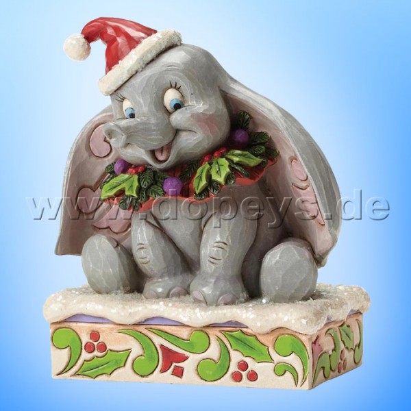 Disney Traditions / Jim Shore Figur von Enesco "Sweet Snow Fall (Dumbo 75 Jahre Jubiläumsfigur)" 4051969.