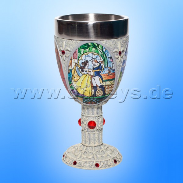 Disney Showcase Collection - "Die Schöne und das Biest" Kelch / dekorativer Schmuck-Pokal von Enesco 6007188